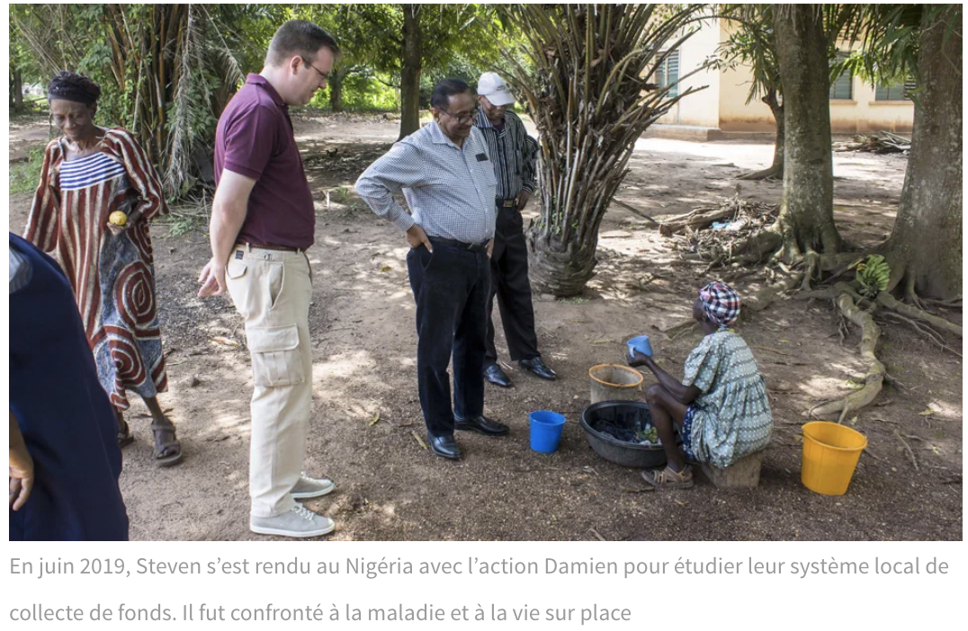 Steven au Nigéria